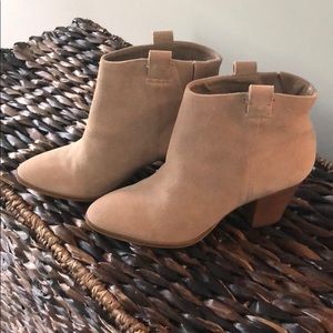 JCREW Eaton suede ankle bootie 8